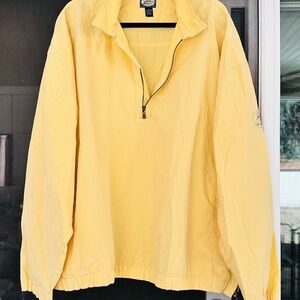 Tommy Bahama Yellow golf windbreaker men’s XXL